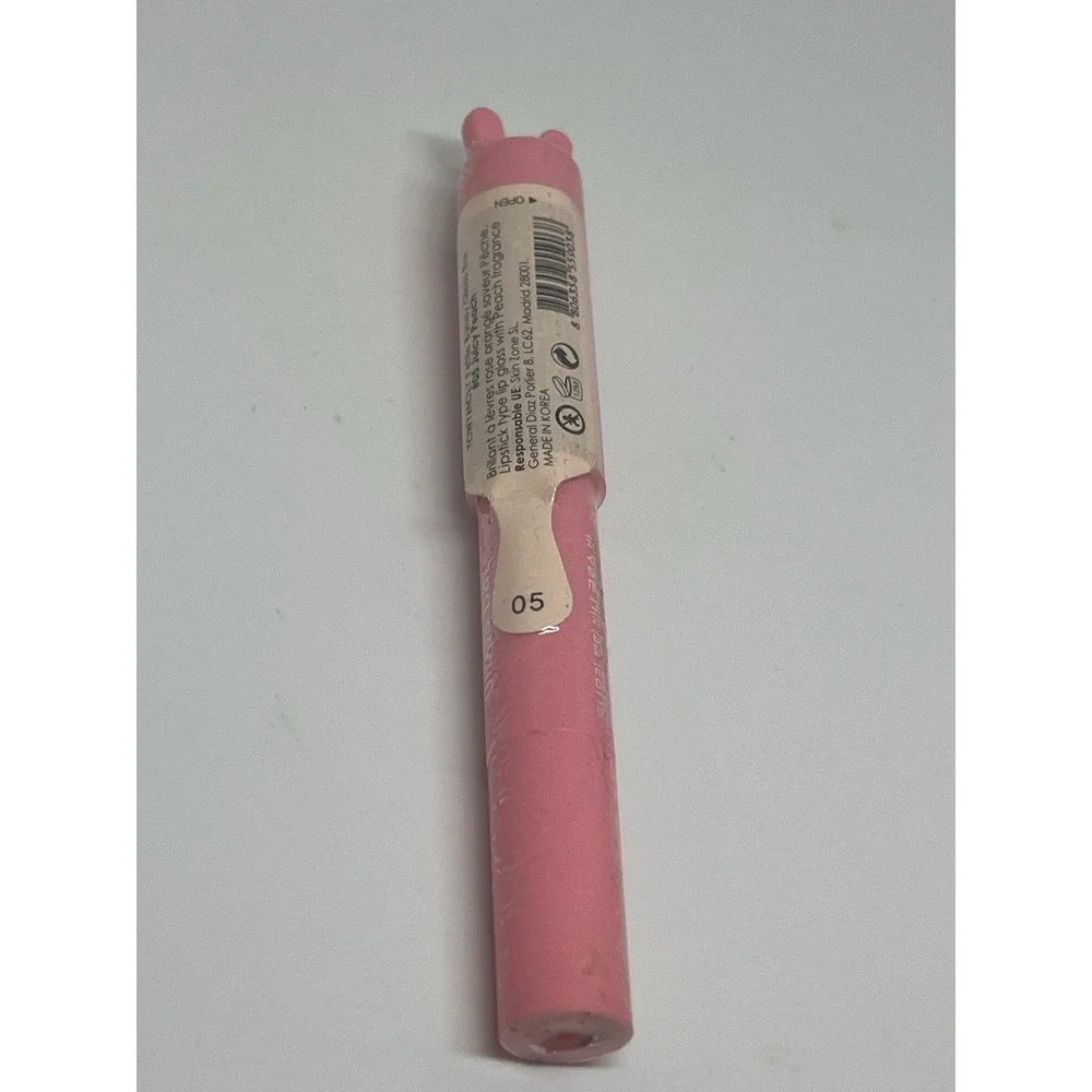 TONYMOLY Petite Bunny Gloss Bar #05 Juicy Peach NEW Sealed Lip Balm